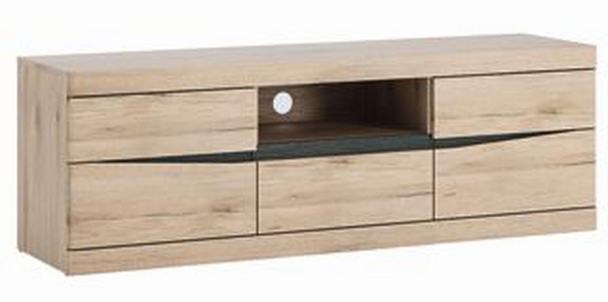 Tv-element Summer Eiche San Remo Dekor B: 150 Cm - Eiche San Remo, MODERN, Holzwerkstoff (150/50/40cm) - Modern Living