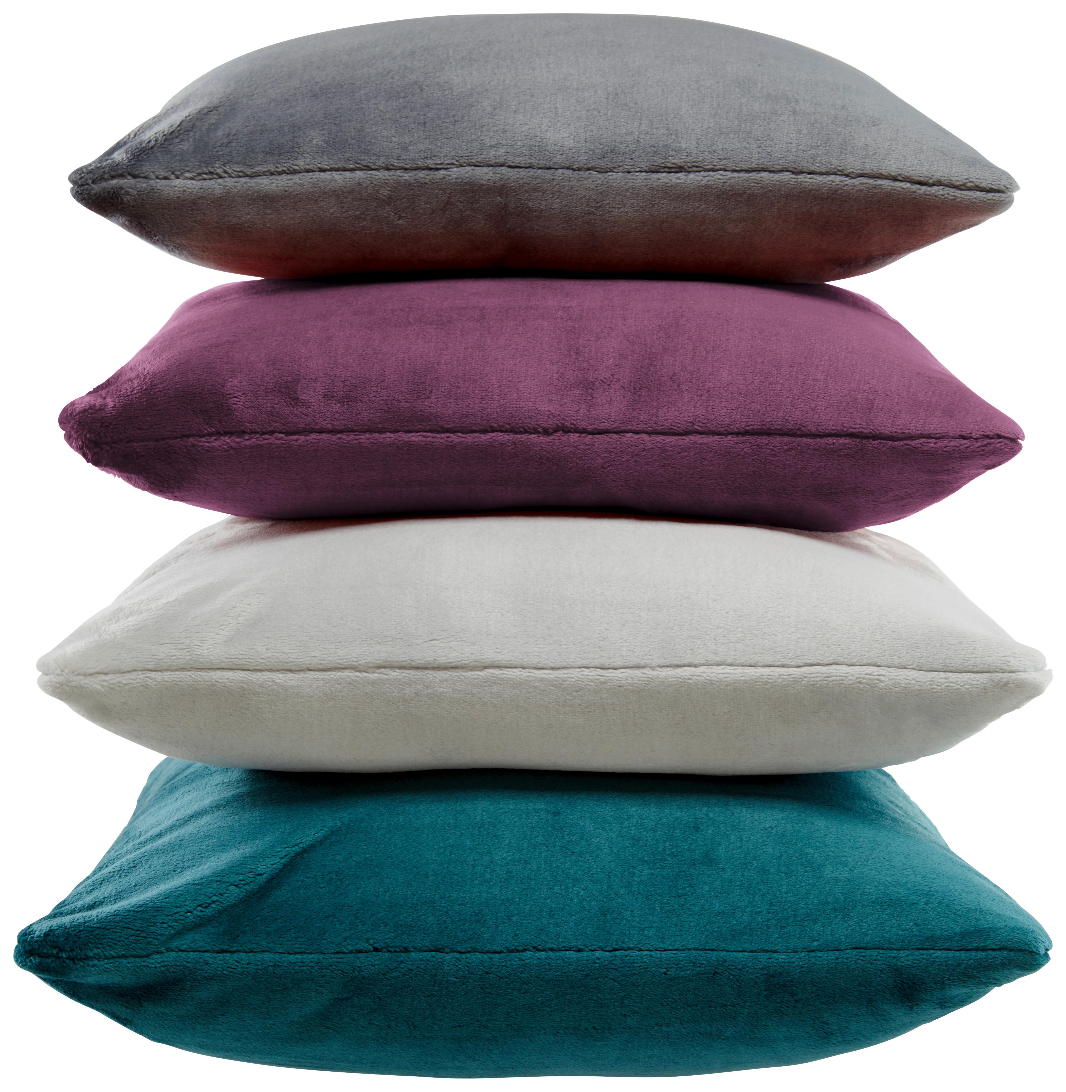 Zierkissen Oslo - Anthrazit, MODERN, Textil (45/45cm) - Luca Bessoni