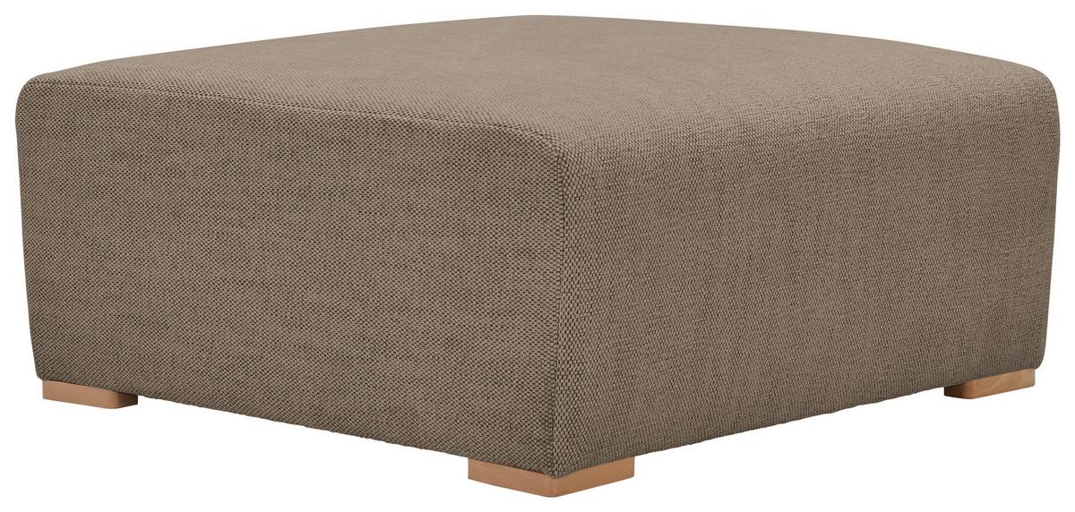 Hocker Vouge Braun Bxhxt: 101x44x92 Cm - Buchefarben/Braun, KONVENTIONELL, Textil (101/44/92cm) - Livetastic