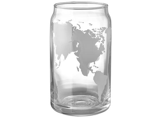 Pohár World - biela/transparentné, Moderný, sklo (7,5/13,2cm) - Mömax modern living Pohár World - biela/transparentné, Moderný, sklo (7,5/13,2cm) - Mömax modern living