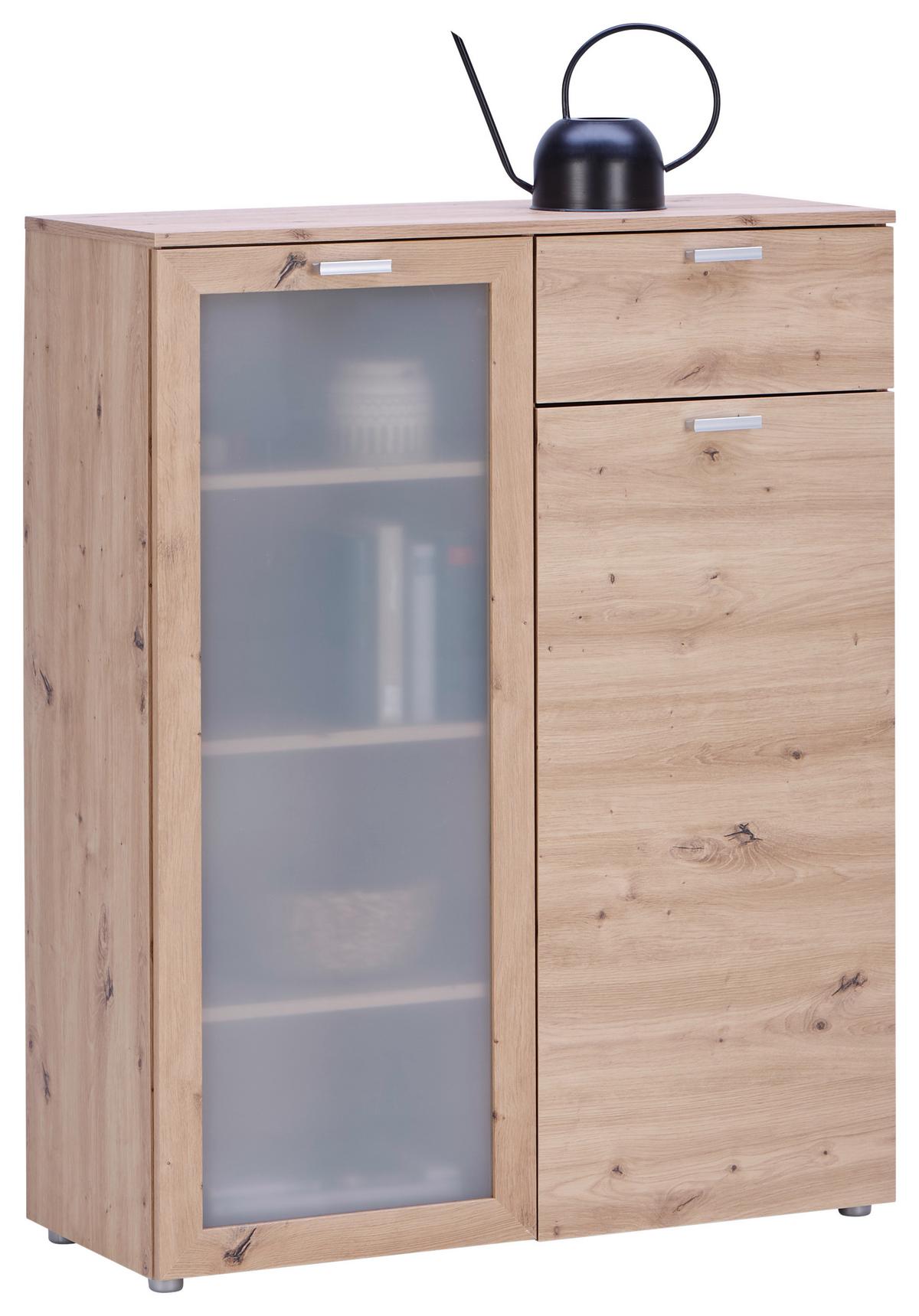 Kommode 90cm Xeno, Weiß Xeno "x2m G2 909" - MODERN, Holzwerkstoff (90/115/37cm)