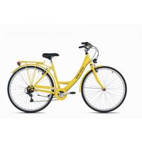 Damenfahrrad 28'' Daapo Toscana gelb - Gelb, Basics, Metall (25kg)