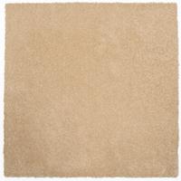 Teppichfliese Beige Carousel 50x50 cm Florhöhe 10 mm - Beige, Basics, Textil (50/50cm)