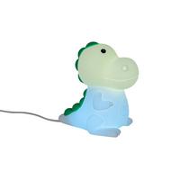 NOČNÍ SVĚTLO DINO - bílá, Moderní, plast (8,5/13,5/13,8cm) - Mömax
