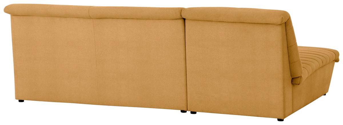 Ecksofa Looks Viii Senfgelb - Senfgelb/Schwarz, Design, Textil (168/274cm) - LOOKS by W.Joop