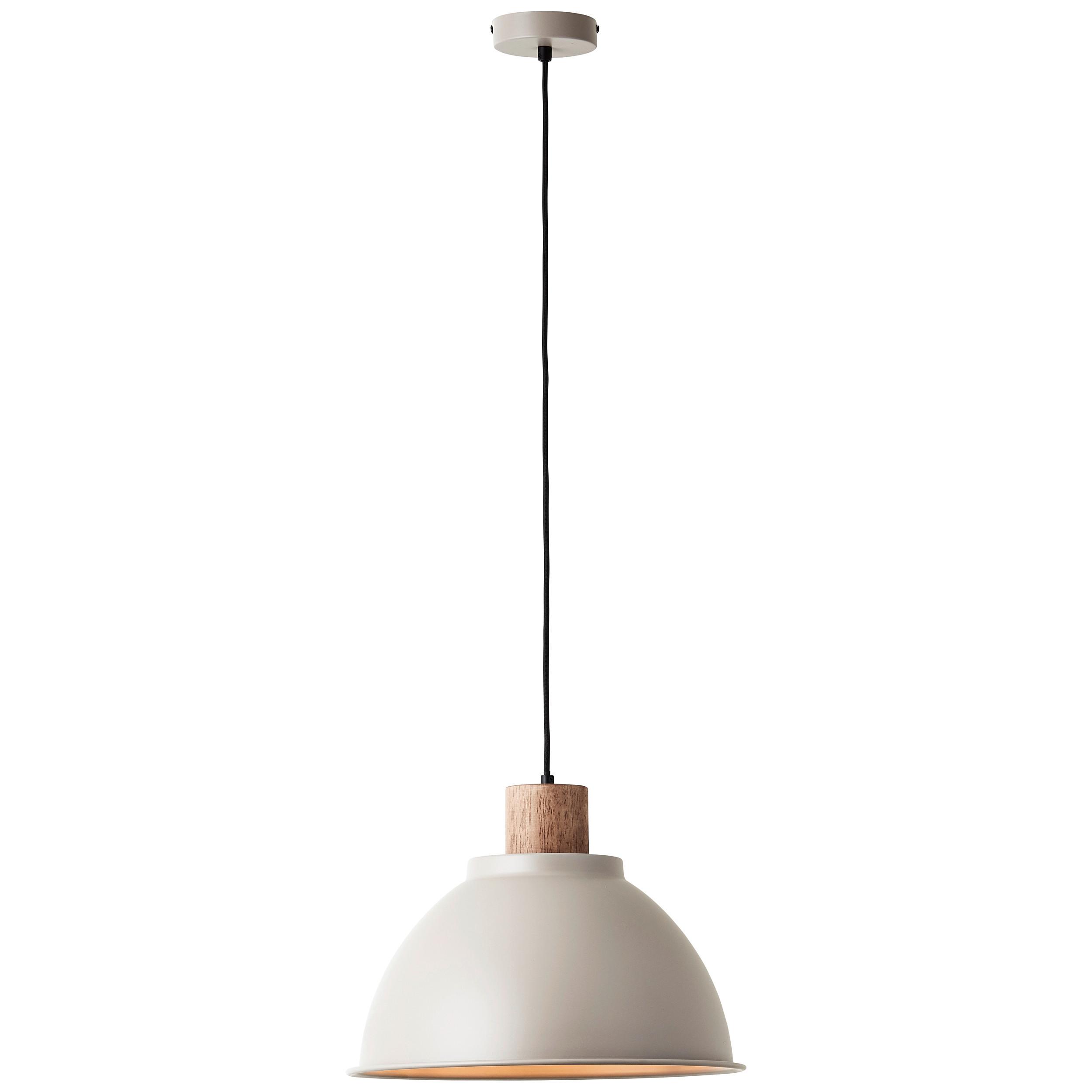 Hängeleuchte 99836/20 Erena - Taupe, Basics, Holz/Metall (38/120cm) - Brilliant