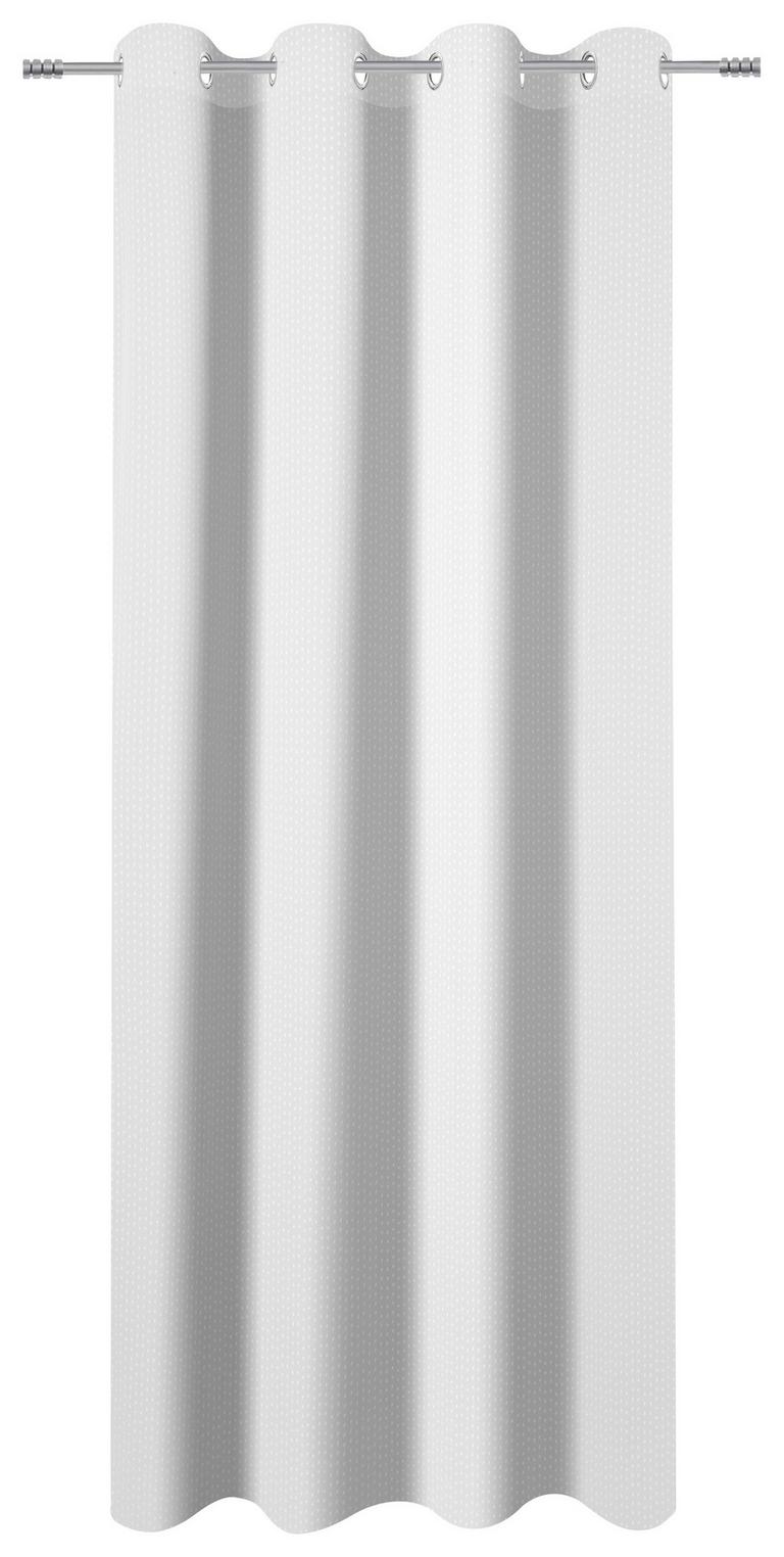 Ondega Vorhang Mit Ösen Nessi B: 140 cm Weiß