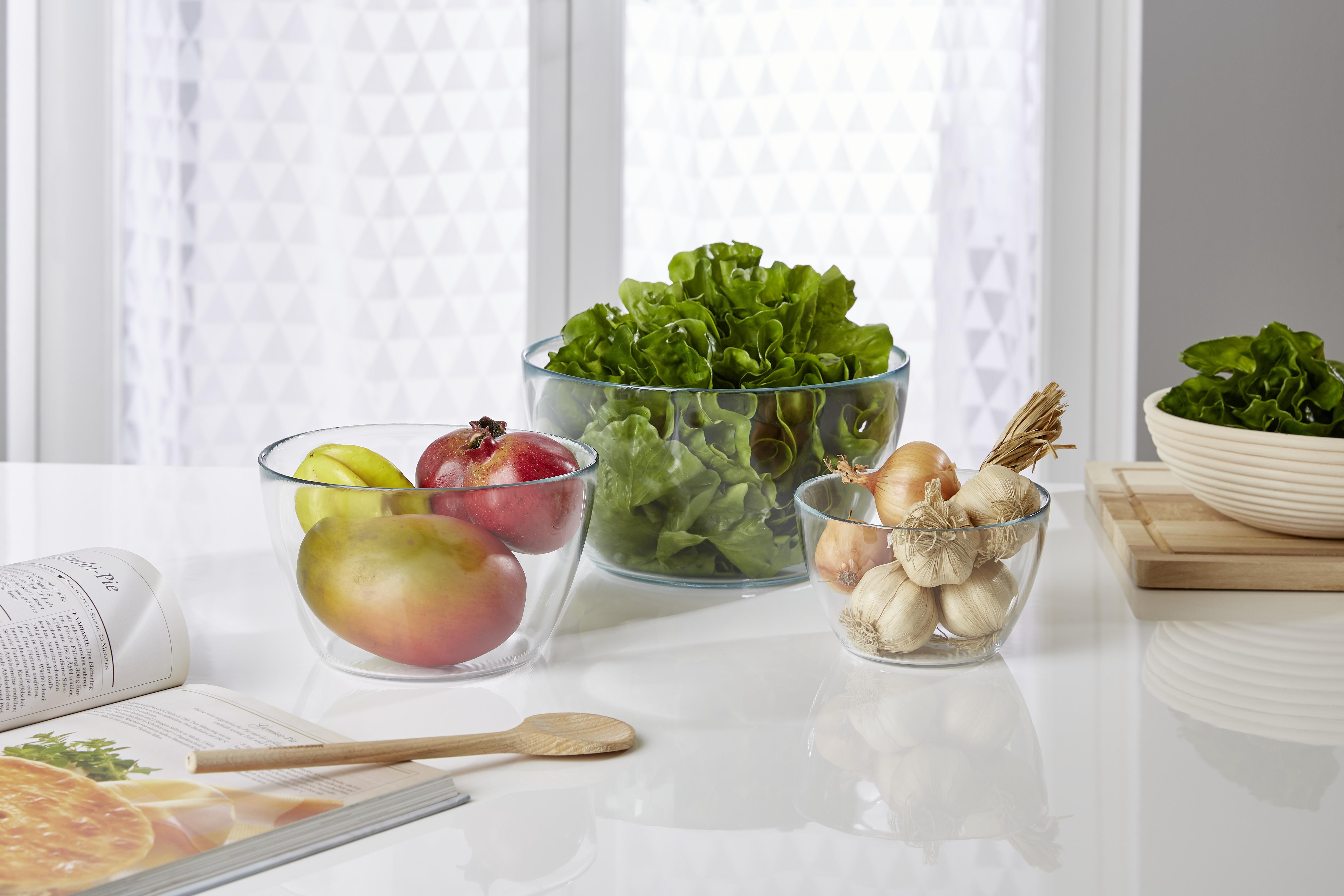 James Wood Glasschüssel Klar Jeronimo D/H: ca. 15/9 cm