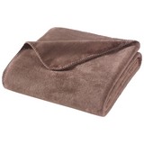 Wohndecke Hani - Hellbraun, MODERN, Textil (150/200cm)