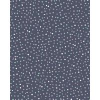 Vliestapete Dotty Dance - Blau/Weiß, Basics (200/250cm) - Komar