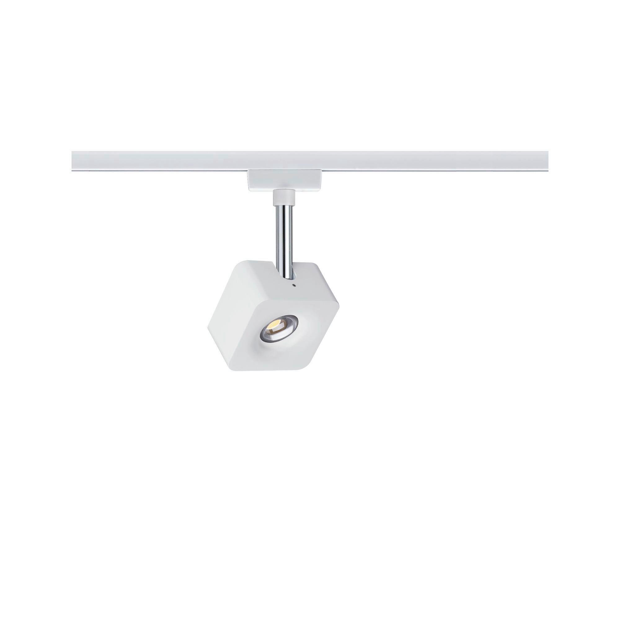 Schienensystem Urail Strahler 95511 in Weiß, Rechteckig - Weiß, Basics, Kunststoff/Metall (1,7cm) - Paulmann