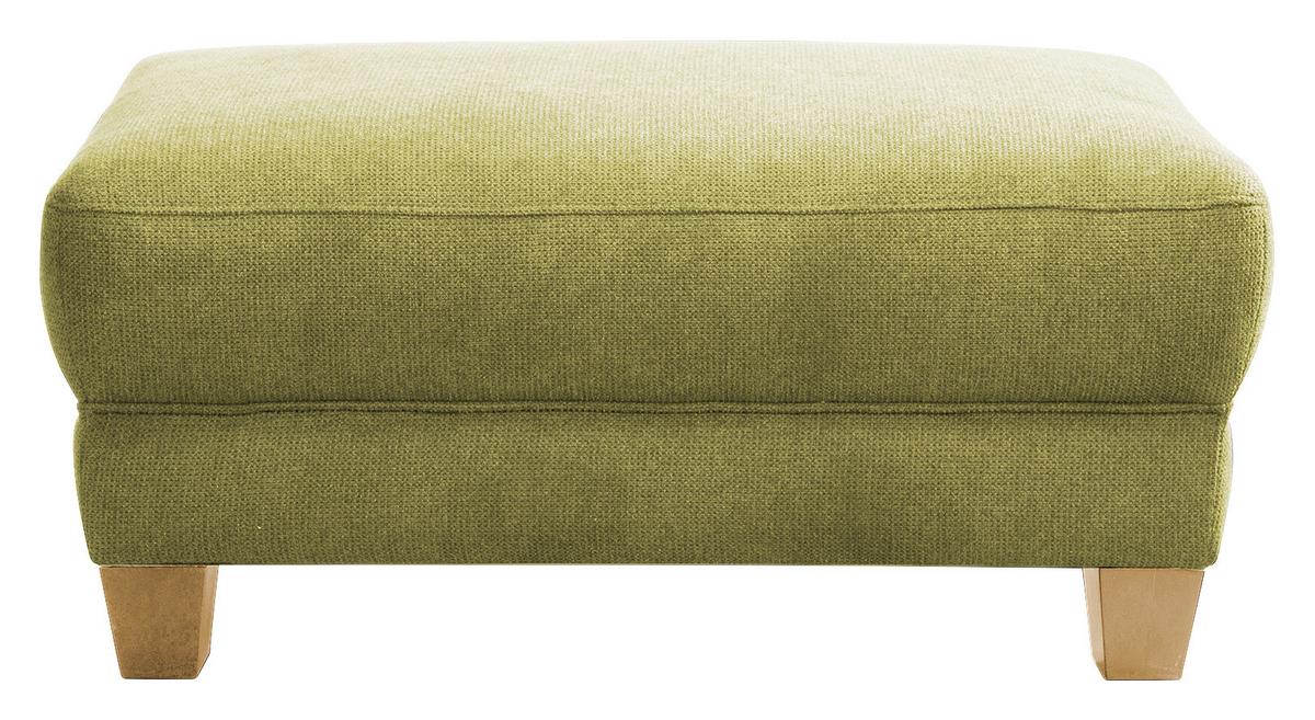 Hocker Gotland grün, 101x45x66 cm - Naturfarben/Grün, KONVENTIONELL, Textil (101/45/66cm) - Sit & More