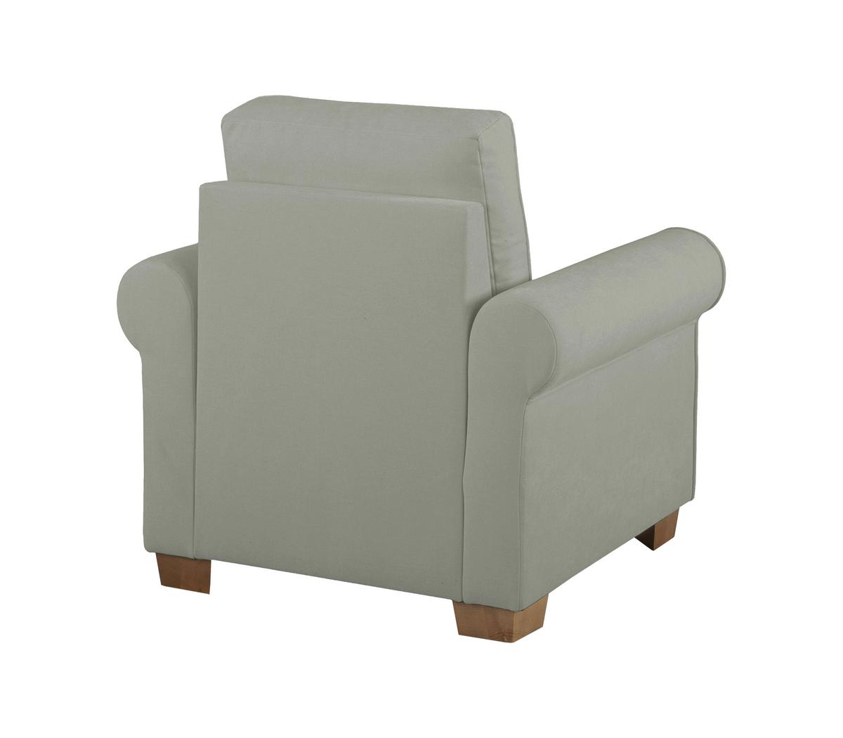 Sessel Arles, Grau 90 B: 93 Cm - Buchefarben/Grau, Design, Textil (93/89/82cm) - MID.YOU