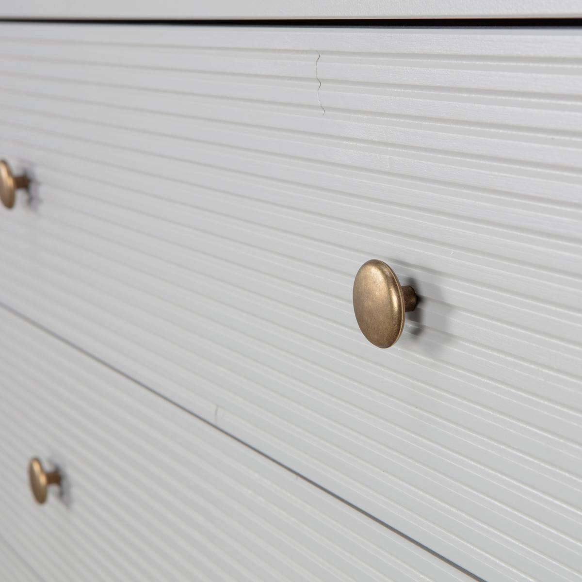 Kommode Madu Hellgrau B: 94cm - Hellgrau, Design, Holz (94/91/52cm) - Livetastic