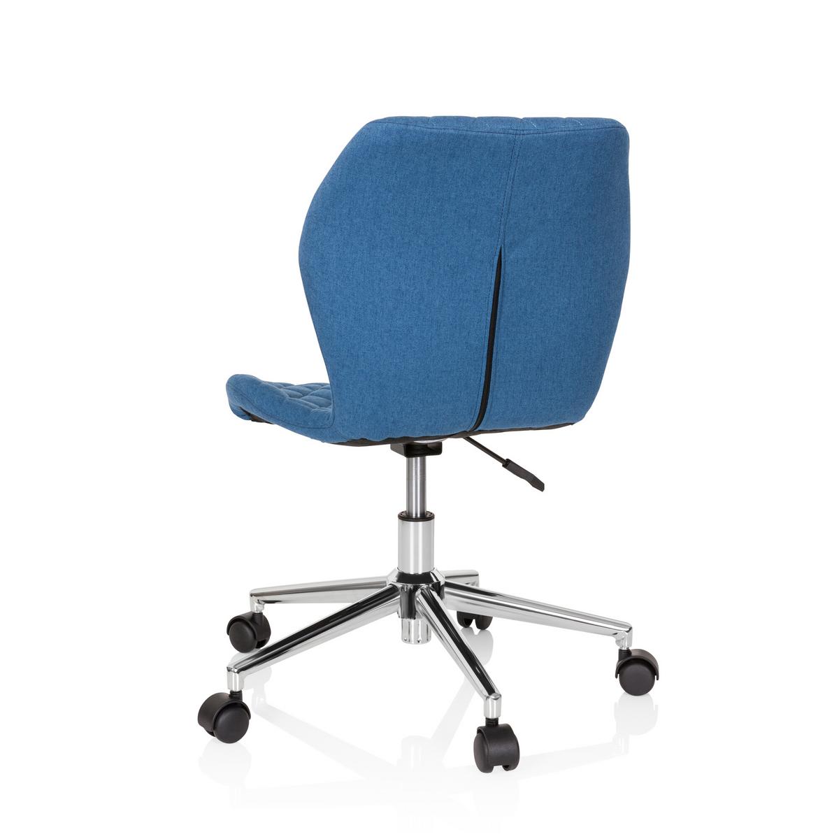 Jugenddrehstuhl Joy Ii Blau - Blau, Basics, Kunststoff/Textil (47/73-83/43cm) - MID.YOU