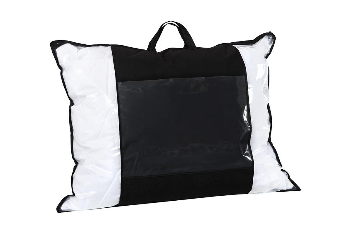 POLŠTÁŘ POD HLAVU EUFORIA COTTON DUO+ 70X90 - bílá, Moderní, textil (90/70/15cm)