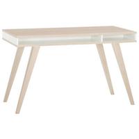 Ifjúsági Íróasztal Victor - tölgyfa/fehér, Design, faalapú anyag (120/60/75cm) - Livetastic