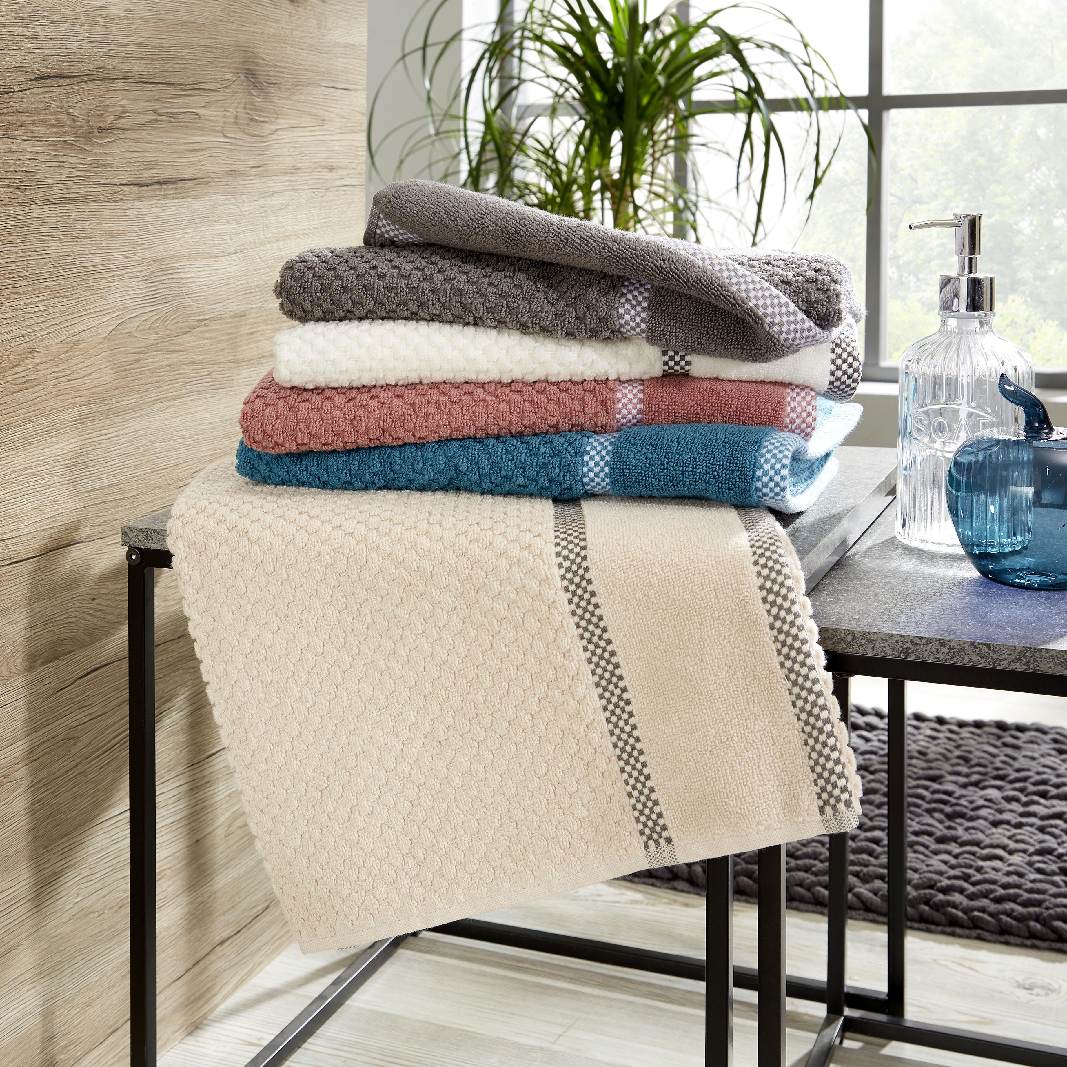 Kéztörlő Rocky 50/100cm - fehér, Romantik / Landhaus, textil (50/100cm) - James Wood