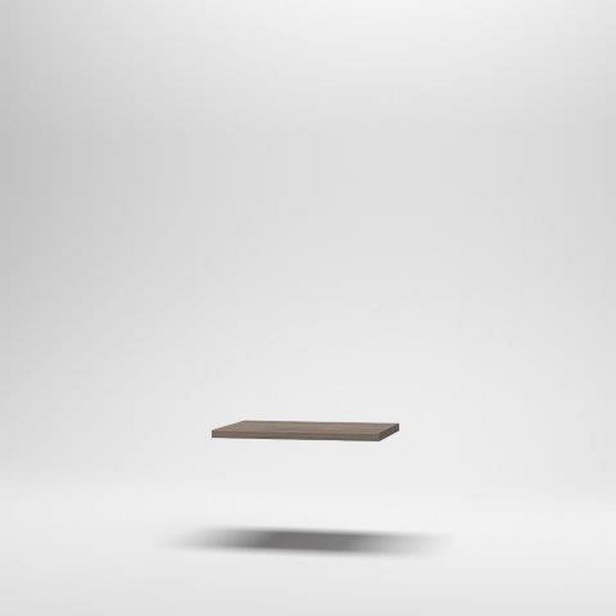 Munkalap Corina 2 Új - tölgyfa, Modern, fa (82/3,8/60cm)