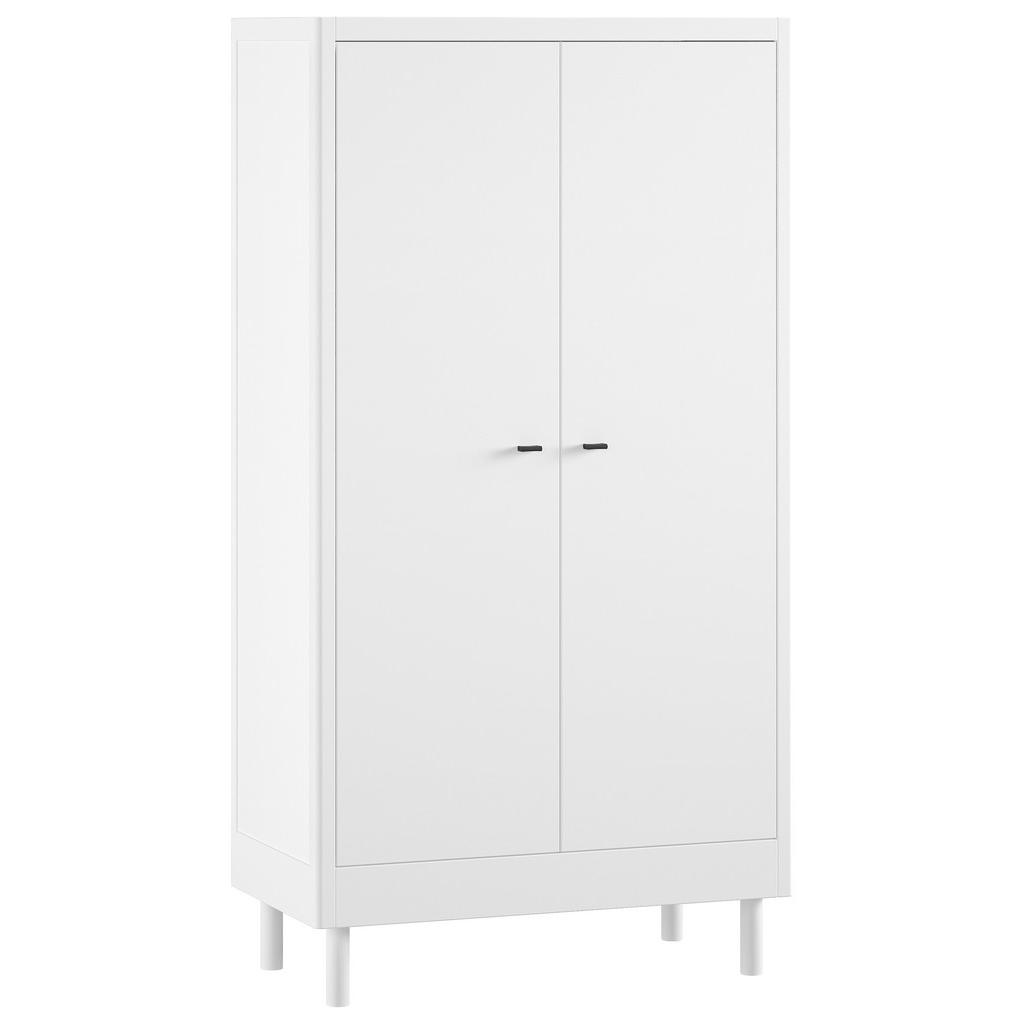 DREHTÜRENSCHRANK Forrest Weiß B: 100cm