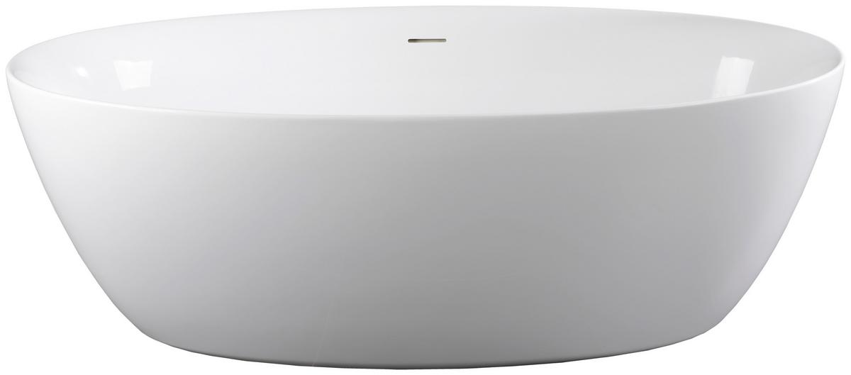 Voľne stojaca vaňa MIAMI - biela, Modern, plast (170cm)
