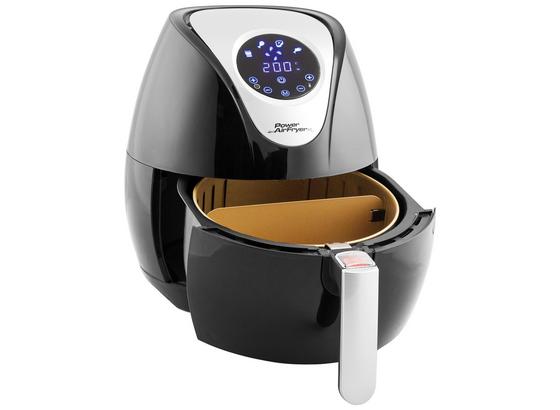 Heißluftfritteuse Airfryer XL Deluxe - Schwarz, Basics, Kunststoff (30.7/30.7/37.1cm) Heißluftfritteuse Airfryer XL Deluxe - Schwarz, Basics, Kunststoff (30.7/30.7/37.1cm)
