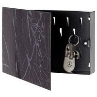 Schlüsselkasten Merry Schwarz B: 28 Cm - Schwarz, Trend, Metall (28/19/4cm)