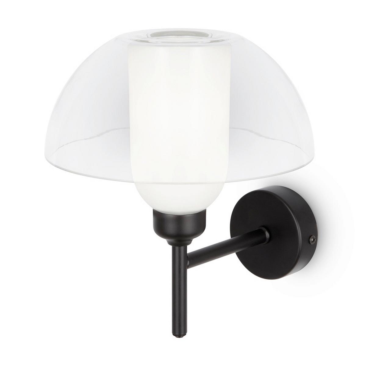 Wandleuchte Memory - Schwarz, MODERN, Metall (24/22/24,4cm) - MAYTONI