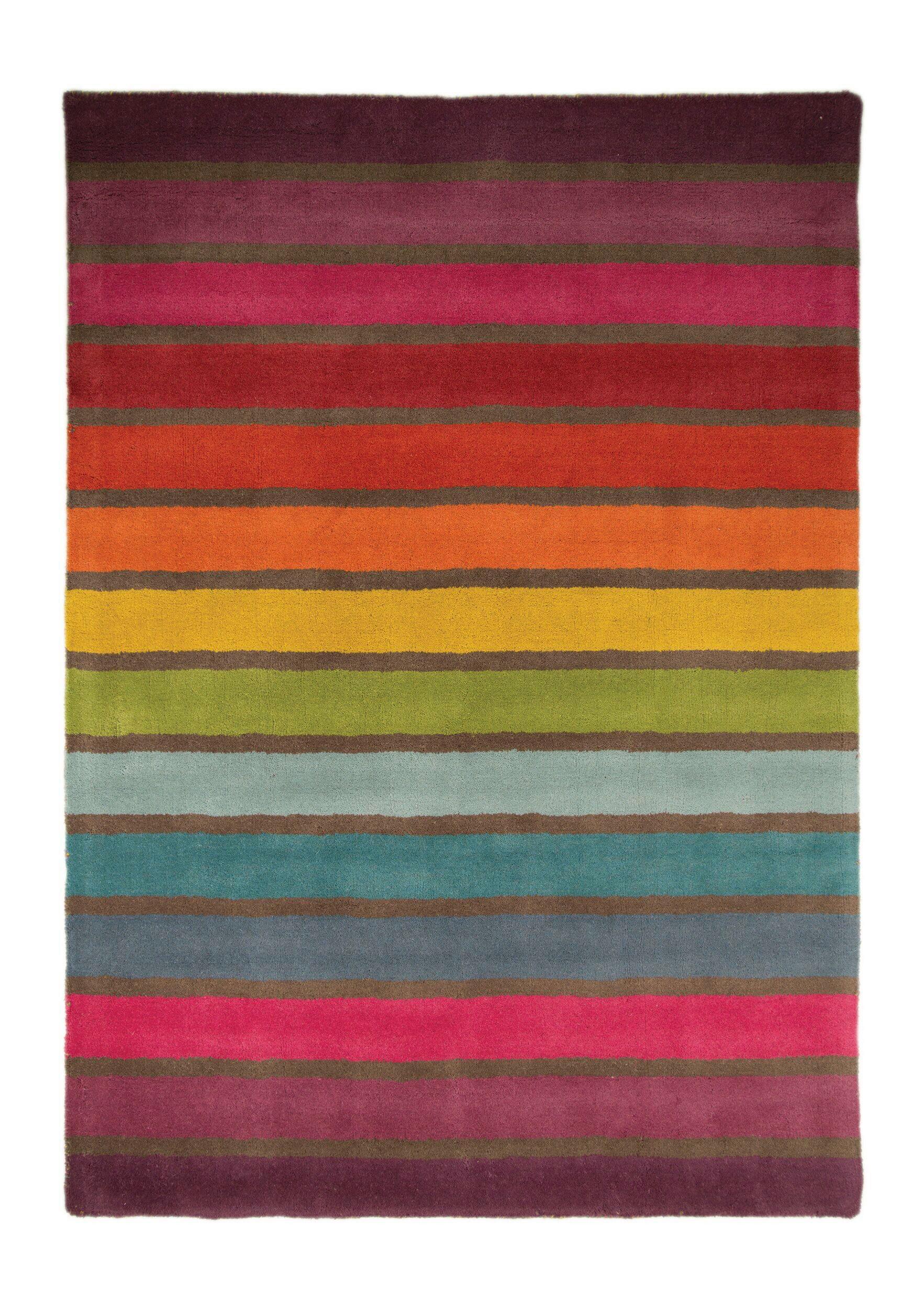 Wollteppich Multicolor 230x160 cm - Multicolor, Basics, Textil (230/160cm)