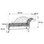 Gartenbank Lamington Stahl B: 163cm - Rostfarben, MODERN, Metall (163/87/47,5cm) Gartenbank Lamington Stahl B: 163cm - Rostfarben, MODERN, Metall (163/87/47,5cm)