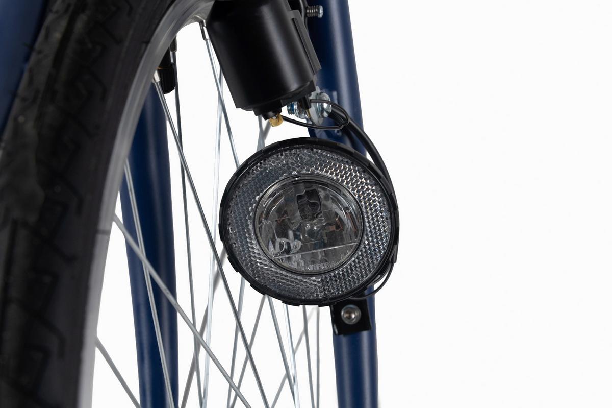 Citybike 26'' mit Korb DaCapo Cantaloupe blau - Blau, Basics, Metall (25/140/60cm)