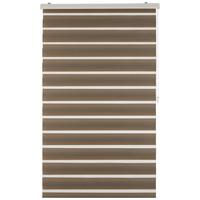 Dvojitá roleta Thomas, 100/160cm, hnedosivá - taupe, textil/plast (100/160cm) - Premium Living