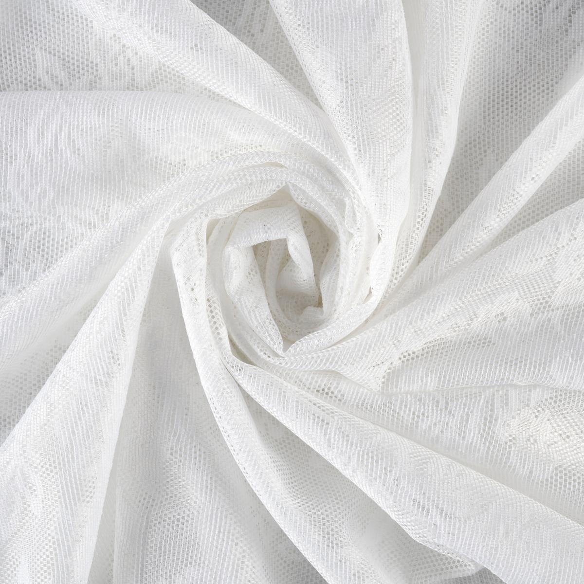 Hotový záves LENE biela, ca. 140x245cm - biela, Romantik / Landhaus, textil (140/245cm) - Based