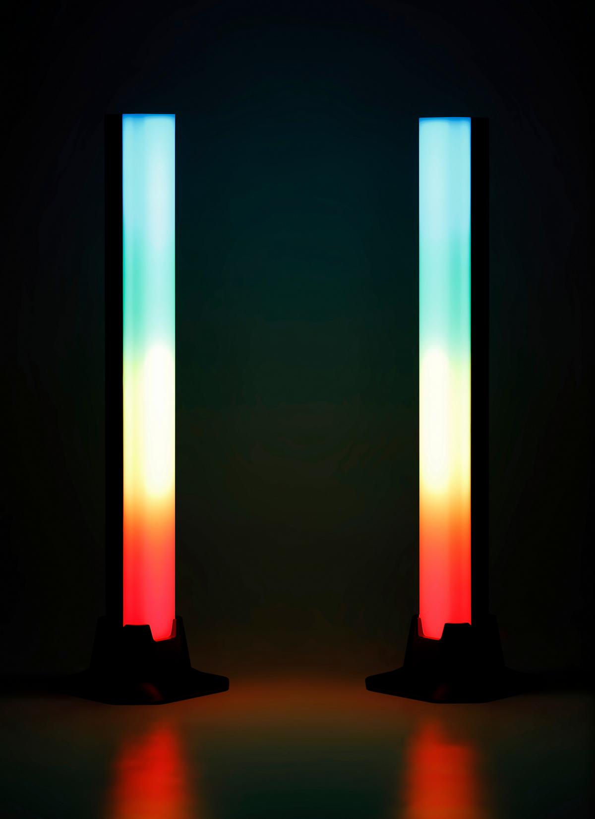 STOLNÍ LED LAMPA RIZI - černá, Moderní, plast (9/3/32cm) - Mömax