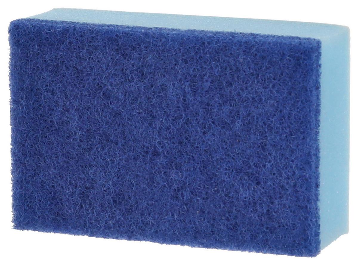 Schwamm Luisa - Blau/Rotorange, Basics, Kunststoff (10,5/7/3cm)