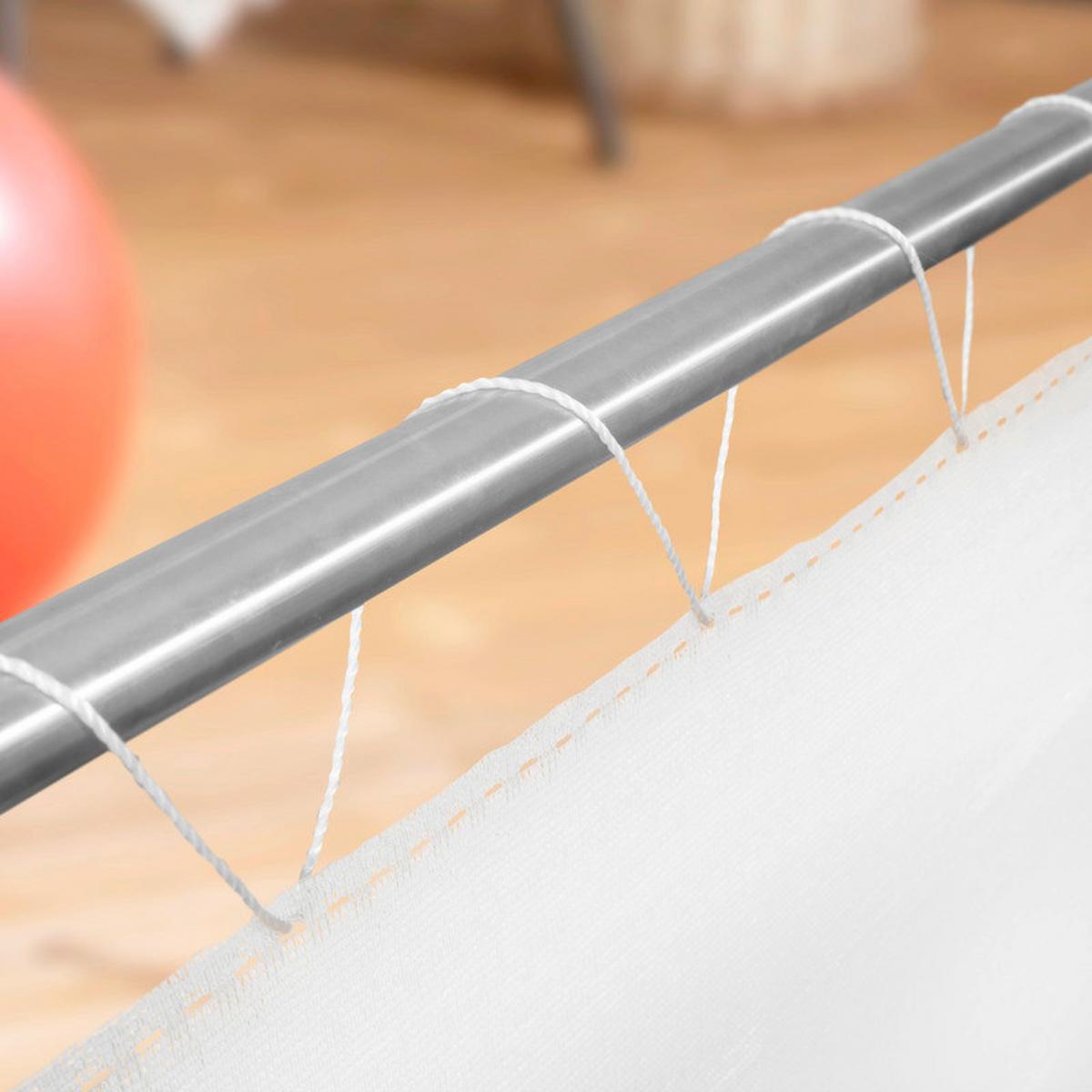 Sichtschutz Balkonbl. Sylt 0,9x5m, - Weiß, Basics, Kunststoff (500/90cm) - Windhager