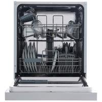 Geschirrspüler Gsp60tidm B: 59,8 Cm Teilintegriert - Edelstahlfarben/Weiß, Trend, Metall (59,8/81,5/57cm) - Respekta