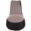 Sitzsack Alex - Schwarz/Grau, Basics, Textil (95/80/86cm) - Ombra Sitzsack Alex - Schwarz/Grau, Basics, Textil (95/80/86cm) - Ombra