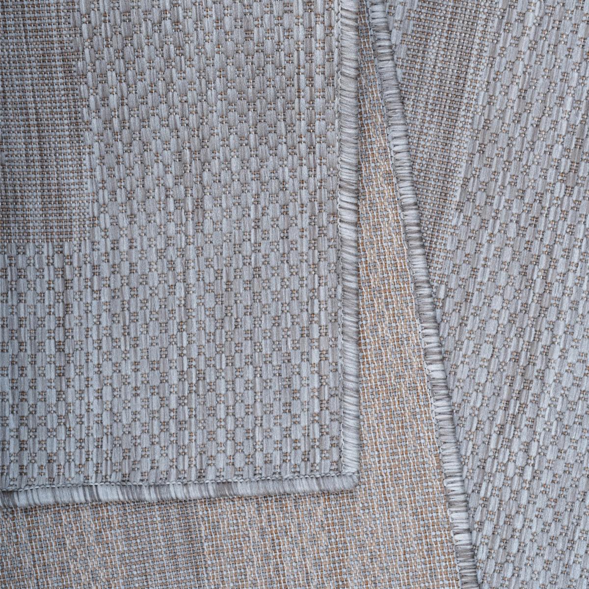 Flachwebteppich Relax - Silberfarben, Basics, Textil (160/160cm) - Novel