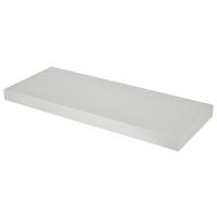 NÁSTĚNNÁ POLICE ANJA -SB- - barvy hliníku, Moderní, kompozitní dřevo (60/3,8/23,5cm) - Mömax