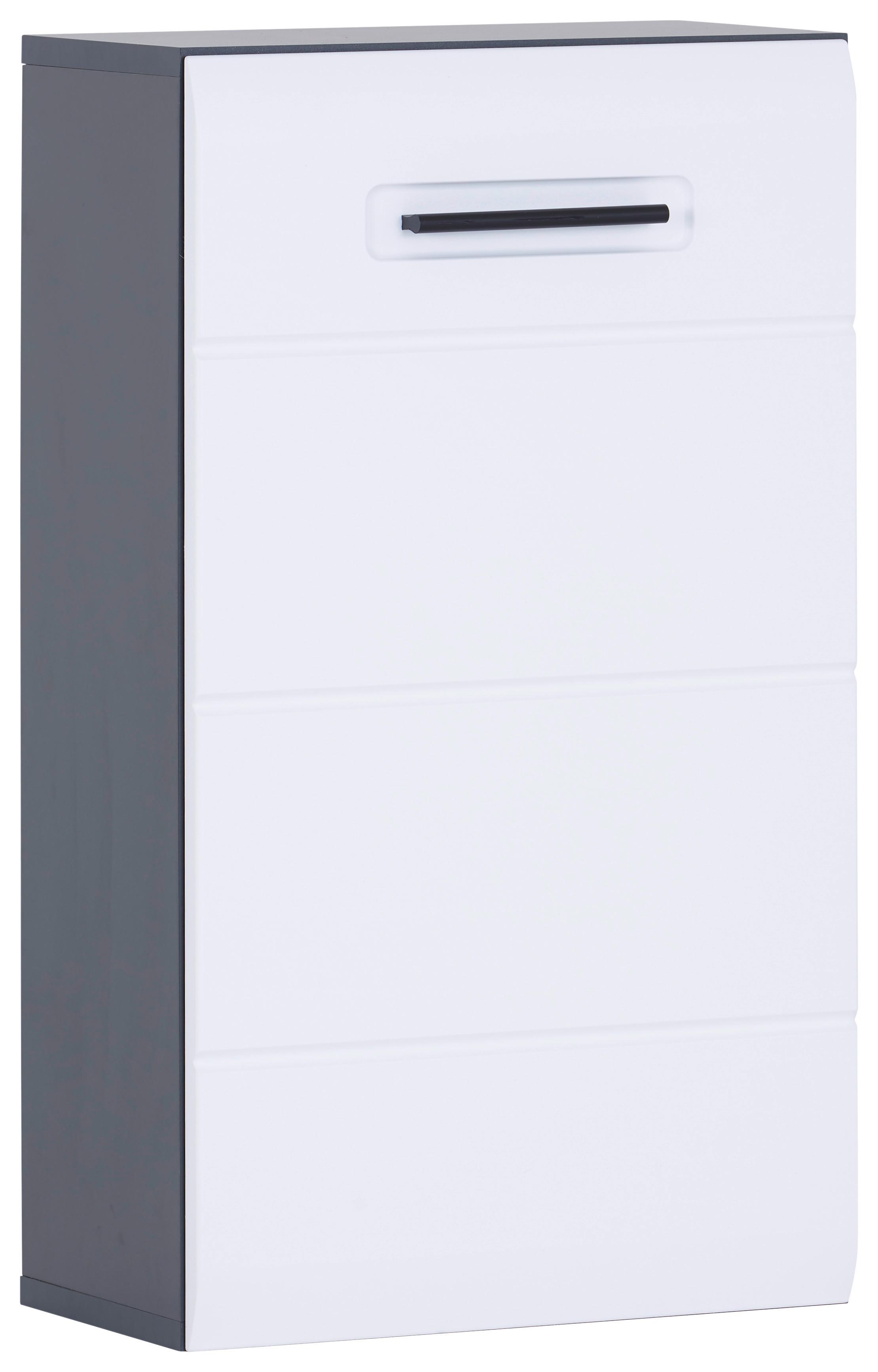 Hängeschrank Pearl New Snol 118 - Anthrazit/Weiß, KONVENTIONELL, Holzwerkstoff (40/70/22,6cm)