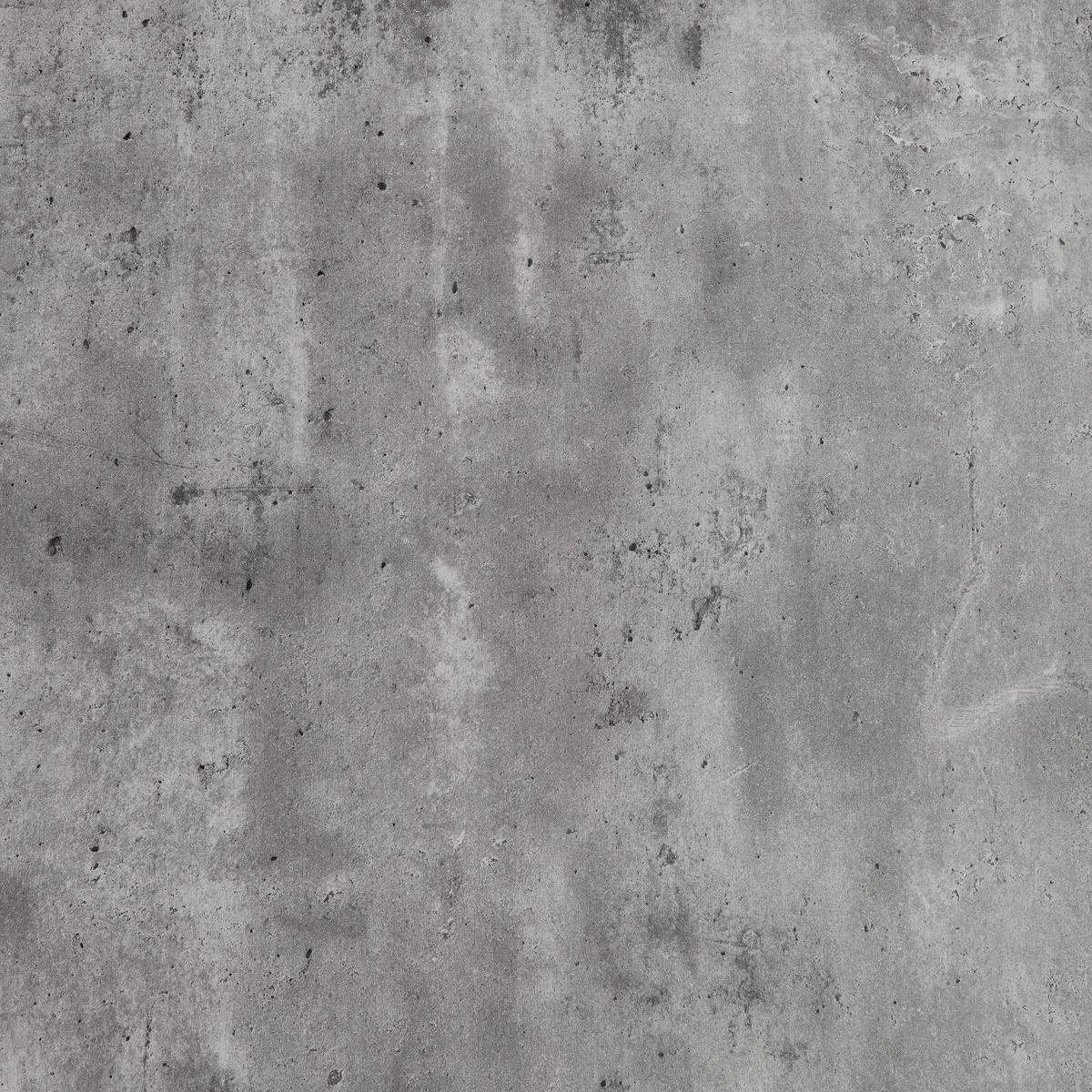 Ausziehtisch Leif 160 Az Mdf Betonoptik, B: 160-200 Cm - Schwarz/Grau, KONVENTIONELL, Holzwerkstoff/Metall (160-200/90/76cm) - MID.YOU