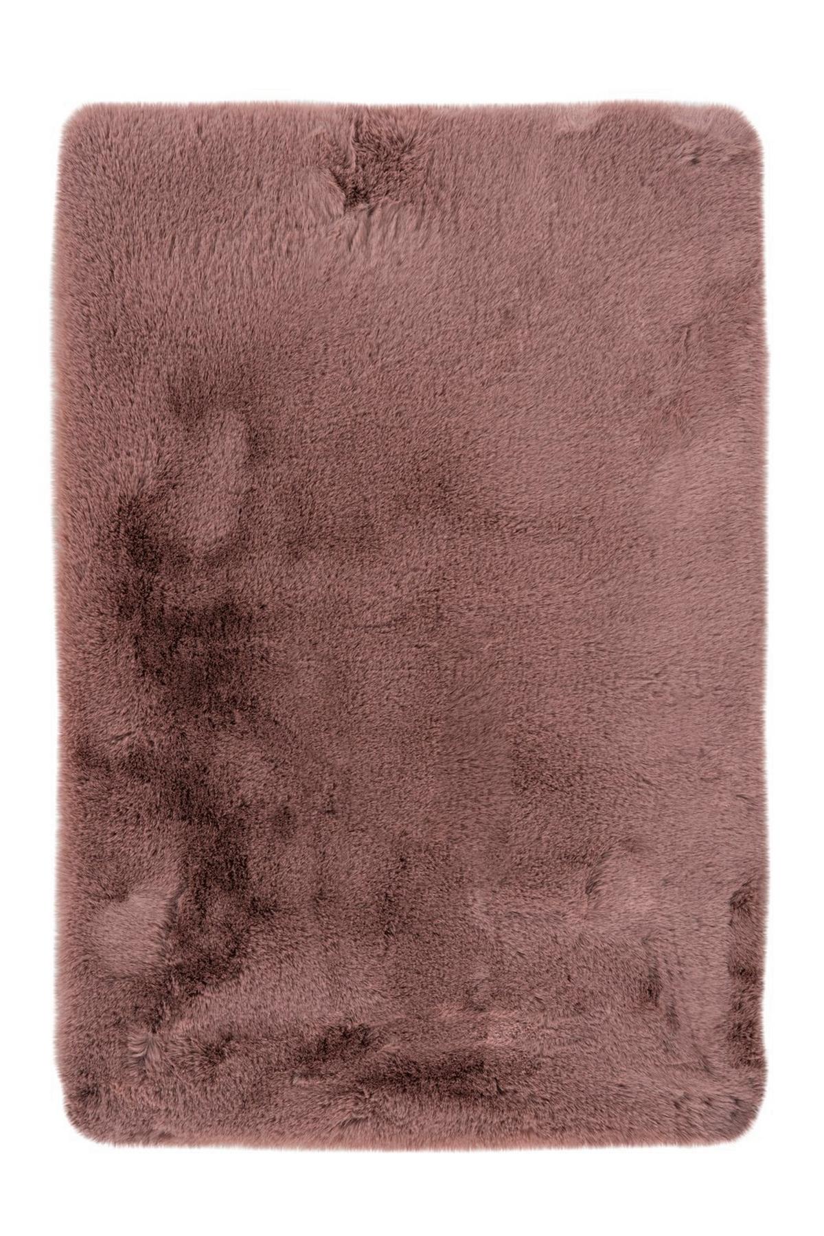 Fellteppich Rabbit Rosa, 40x60 Cm - Rosa, KONVENTIONELL (40/60cm)