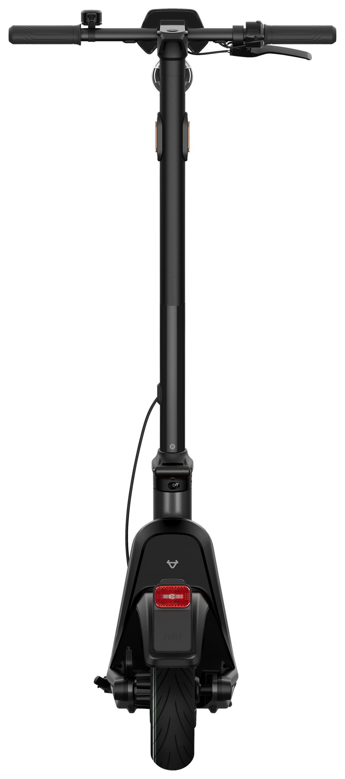 E-scooter Klappbar Niu Kqi3 Sport + Digitaler Tachoanzeige - Schwarz, KONVENTIONELL, Metall (117,3/17/120,2cm) - NIU