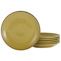 Speisetellerset 21976 Nature Collection - Currygelb, Trend, Keramik (27cm) - Creatable