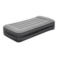 Luftbett Hannes 191x97x46 cm bis 150kg, inkl. Pumpe - Dunkelgrau/Schwarz, KONVENTIONELL, Kunststoff/Metall (191/97/46cm) - Bestway
