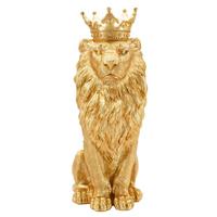 Skulptur Kunststoff, Gold - Basics, Kunststoff (30/74/42cm)