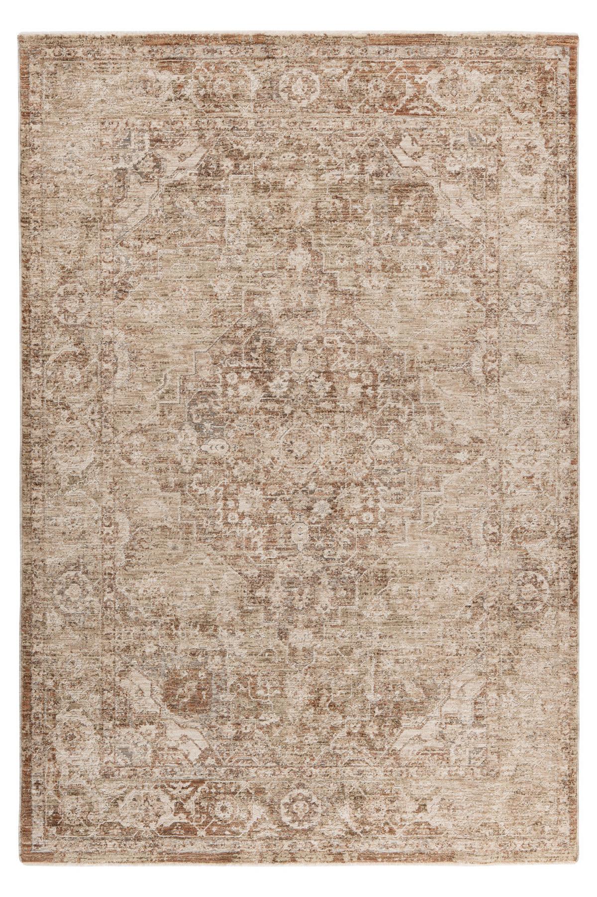 Vintage-teppich My Everest 430 - Terracotta, Basics, Textil (60/110cm) - Obsession