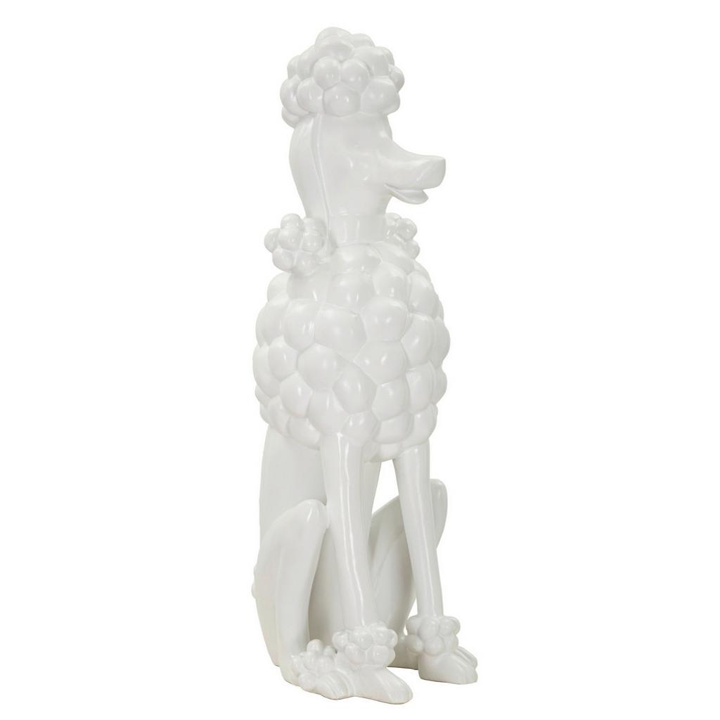SKULPTUR Kunststoff, Weiß