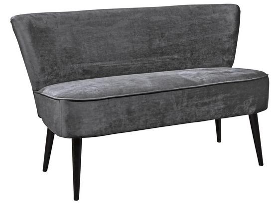 Sitzbank Lord B: Ca 179 cm Grau - Schwarz/Grau, Trend, Holzwerkstoff/Textil (179/83/75cm) - Carryhome Sitzbank Lord B: Ca 179 cm Grau - Schwarz/Grau, Trend, Holzwerkstoff/Textil (179/83/75cm) - Carryhome